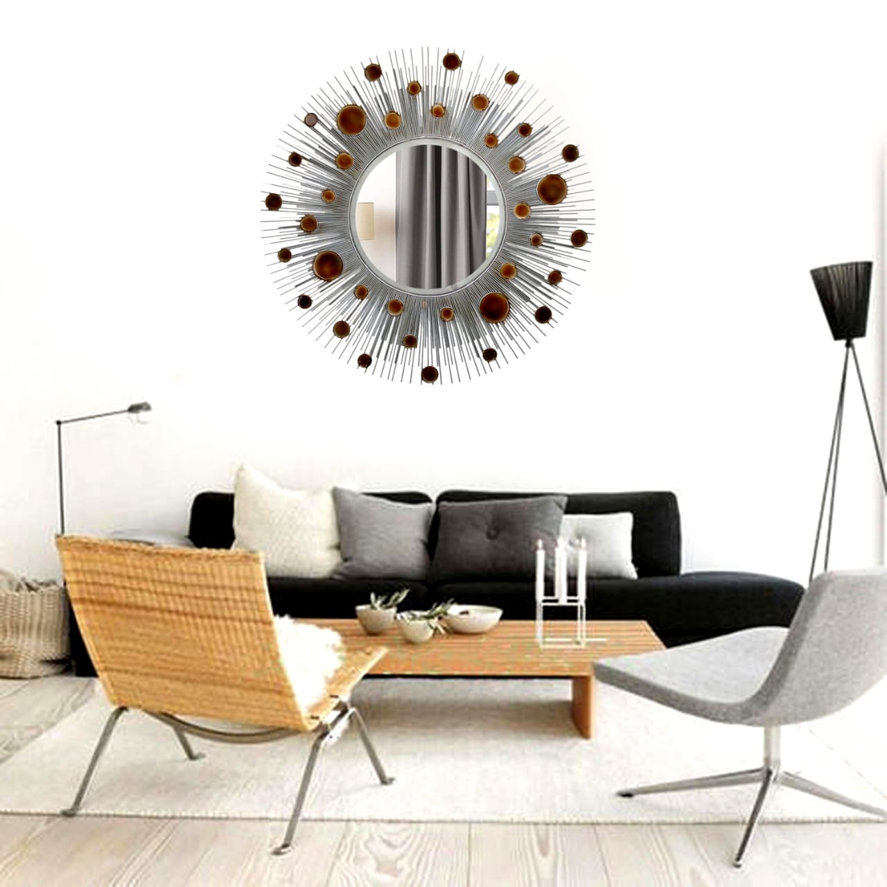 Sunburst Wall Mirror
