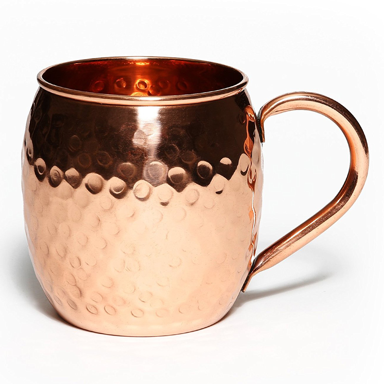 Pure Copper Mug Hammered 500 ml