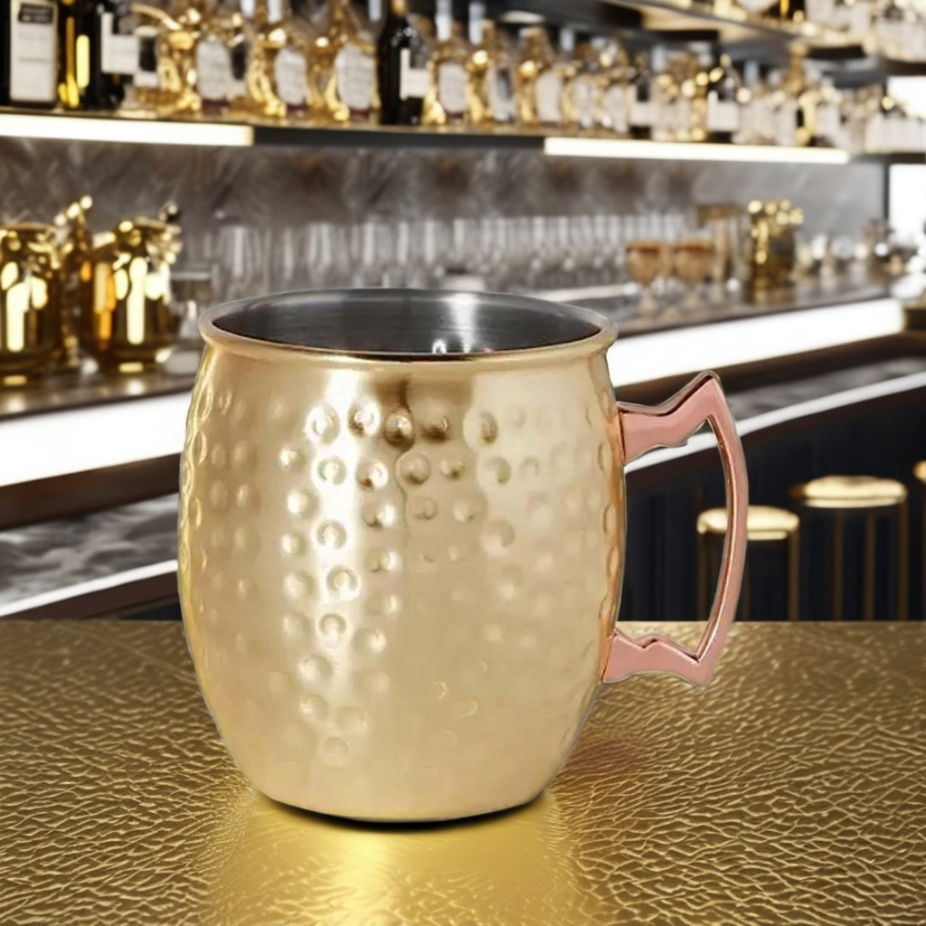 Pure Copper Hammered Moscow Mule Mug
