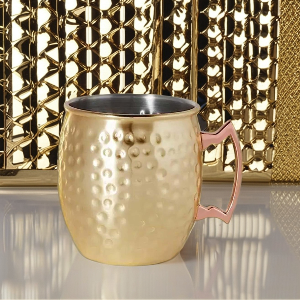 Pure Copper Hammered Moscow Mule Mug