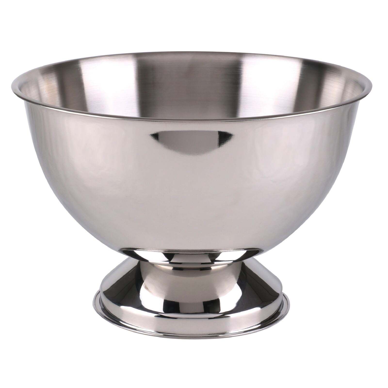 Stainless Steel Metal Bowl Champagne Wine Beer Ice Bucket