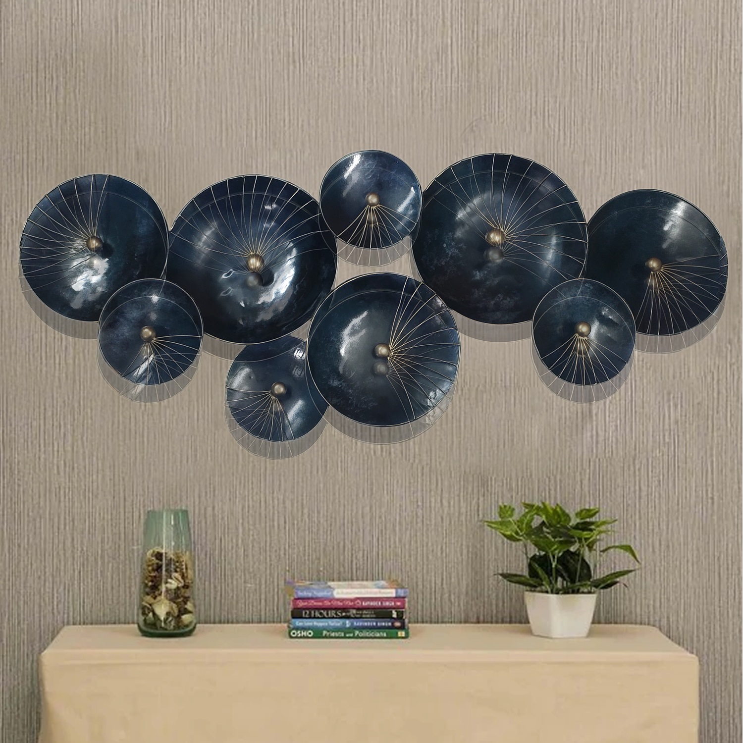 Modern Large Wall Hanging Sculpture