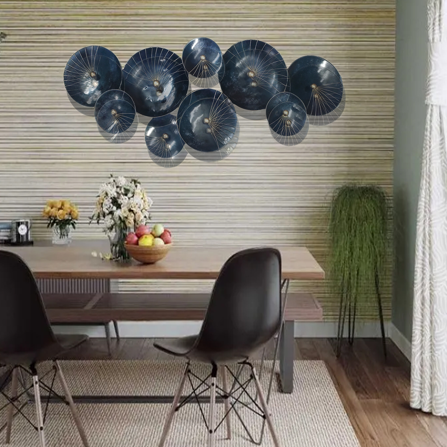 Modern Large Wall Hanging Sculpture