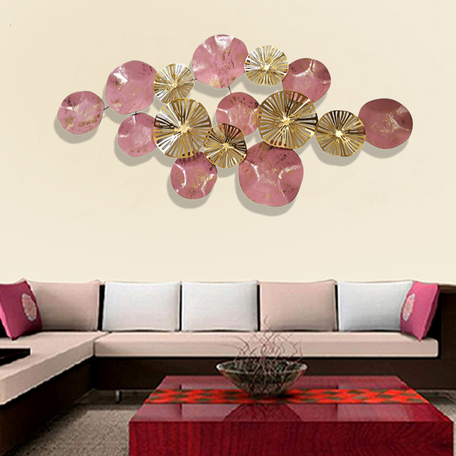 Golden Flower Wall Hanging,