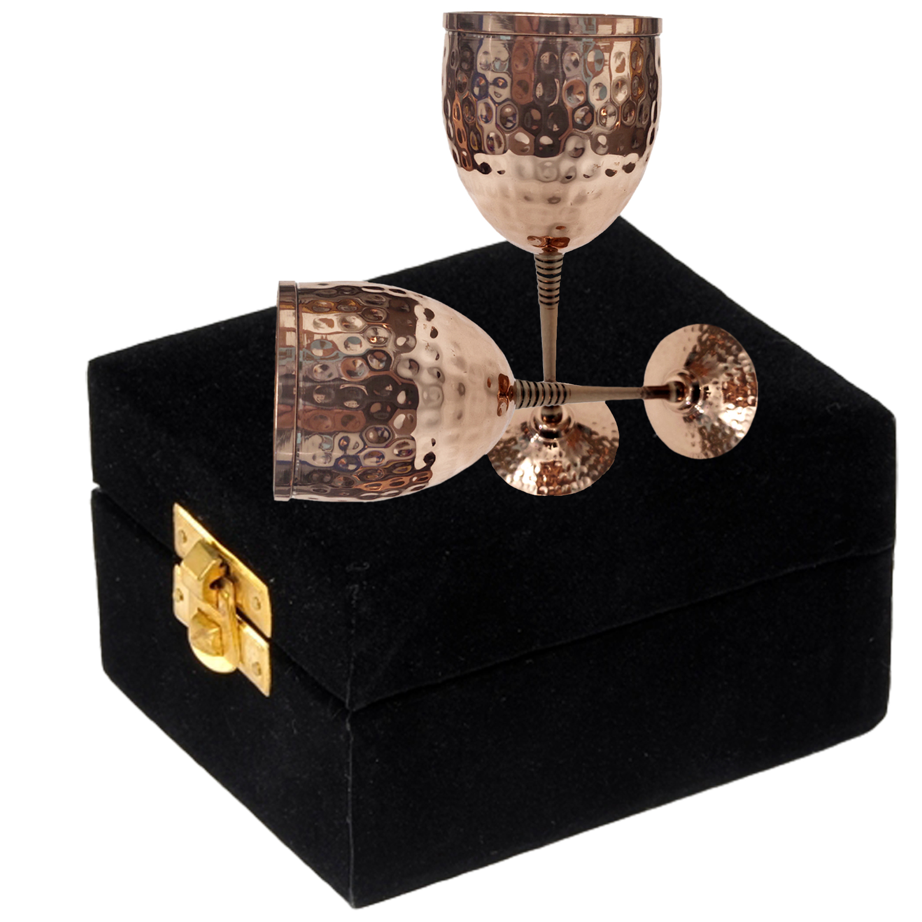 Hammered Goblet