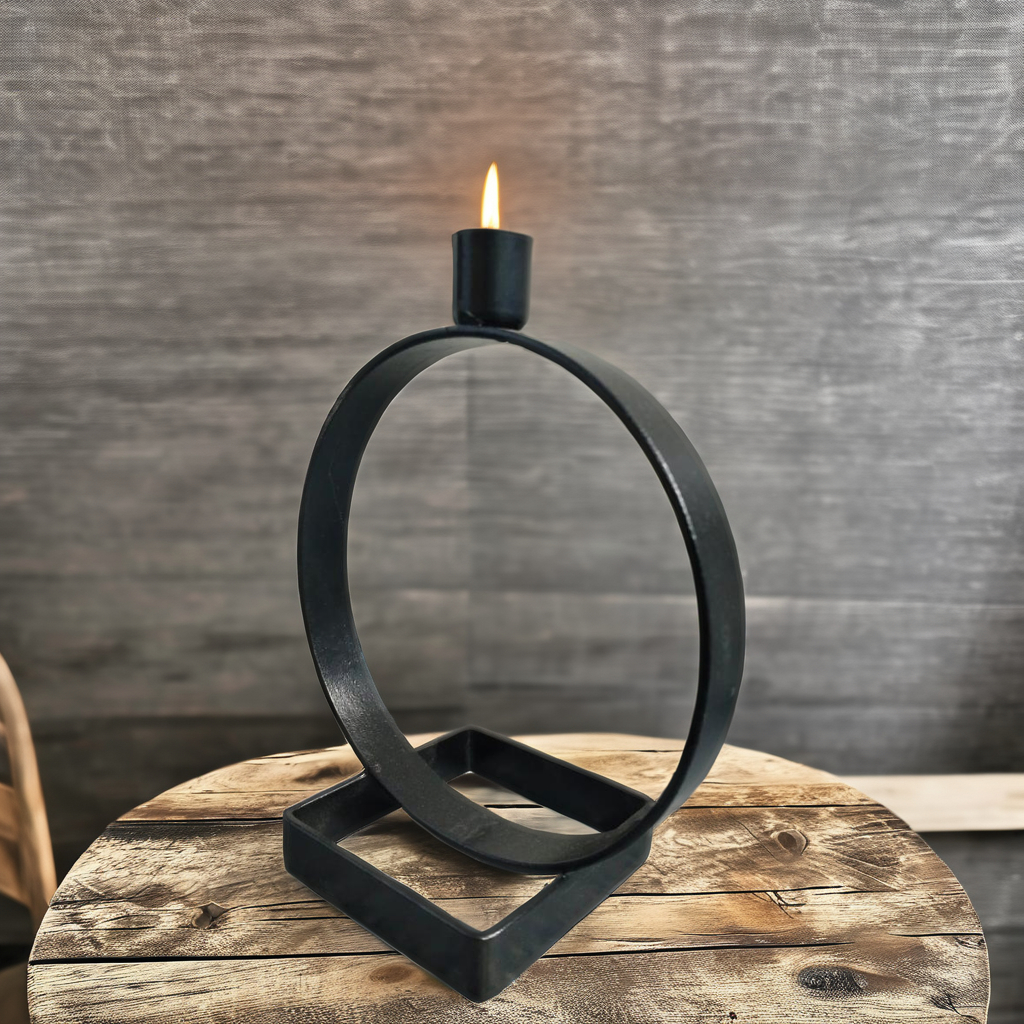 Modern Metal Candle Holder